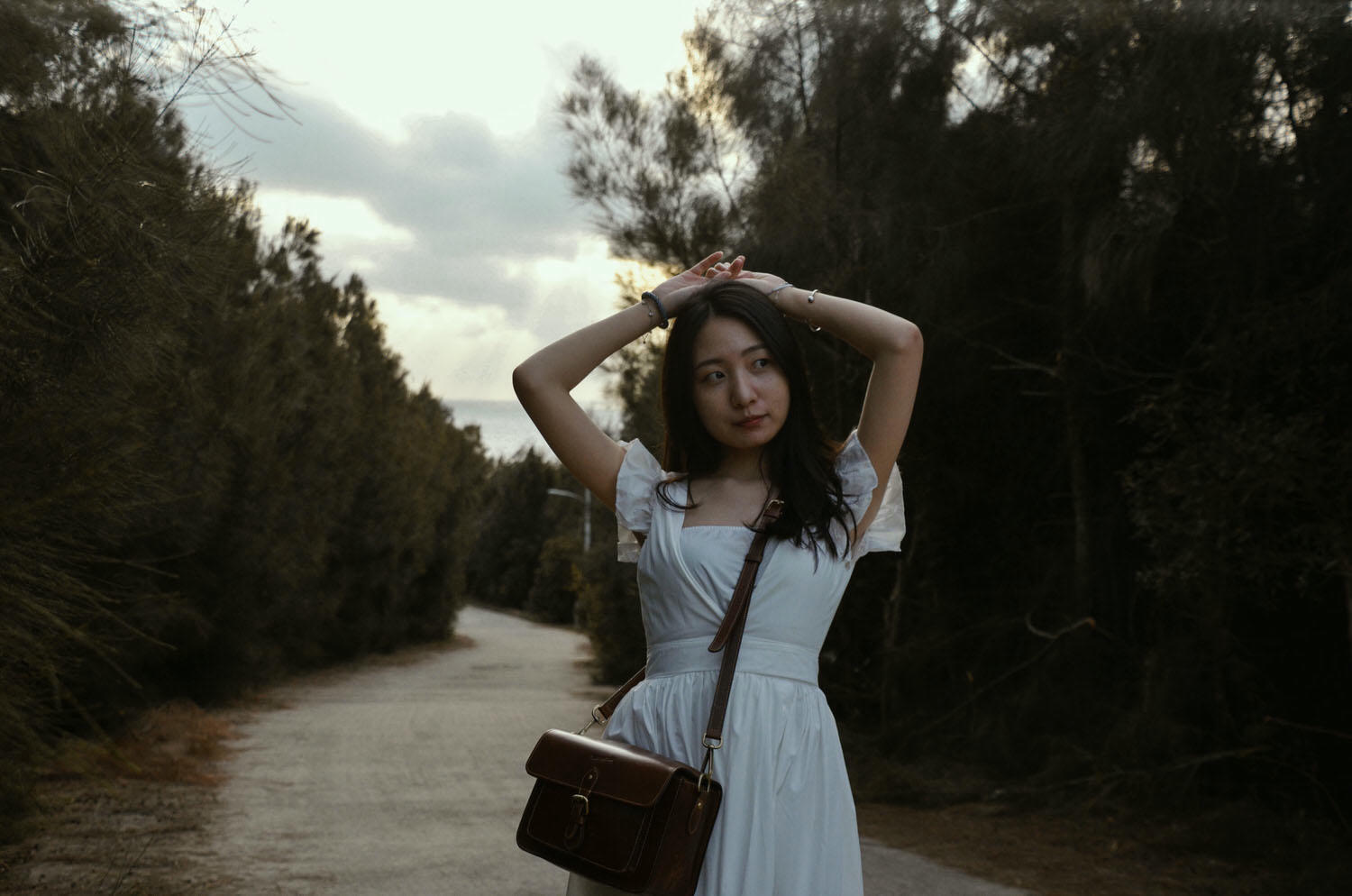 金門金湖景點|防風林外拍,森林系仙女|金門秘境景點|自助婚紗地點 - 第9張圖