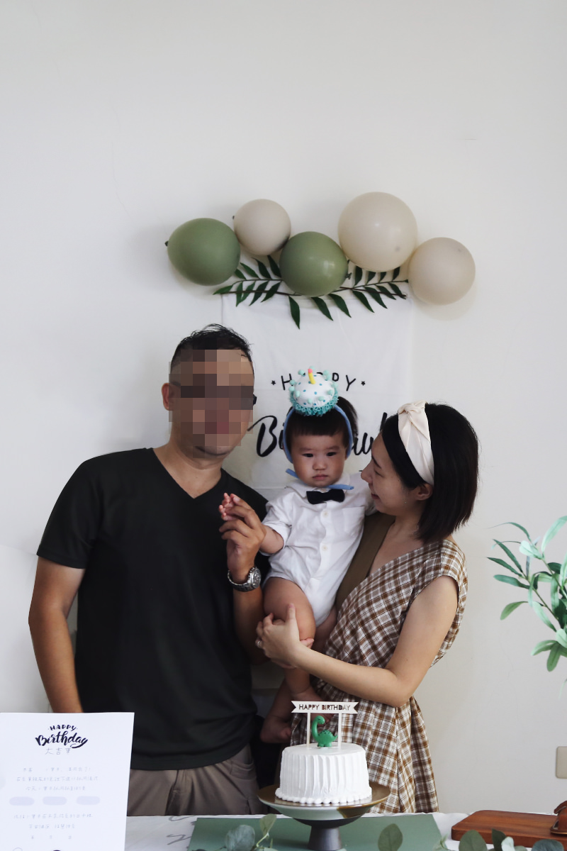 育兒日記|大吉1歲生日快樂!生日慶生派對佈置分享,儀式感滿滿 - 第37張圖