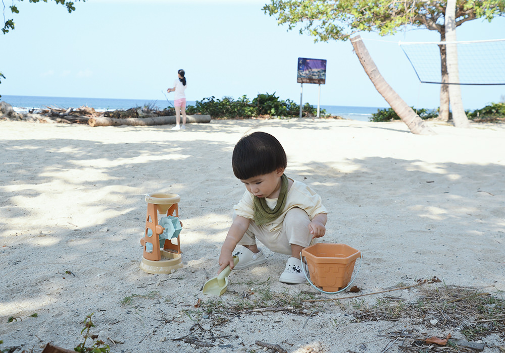 墾丁親子住宿|悠活渡假村,不需要旅行計畫輕鬆渡假,兒童玩水設施、漂漂河滑水道,沙灘村內地圖下載 - 第61張圖